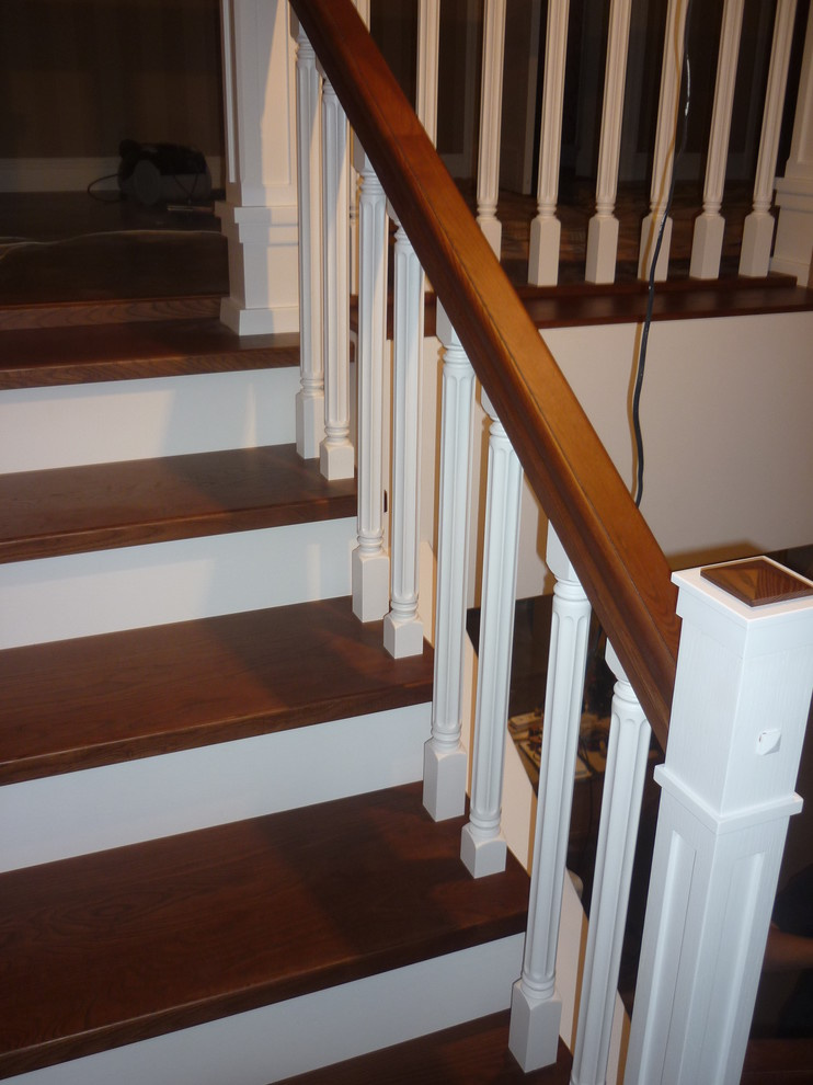 Лестница из Дуба, авторский проект