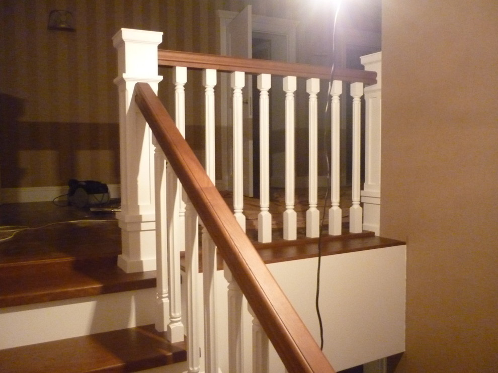 Лестница из Дуба, авторский проект