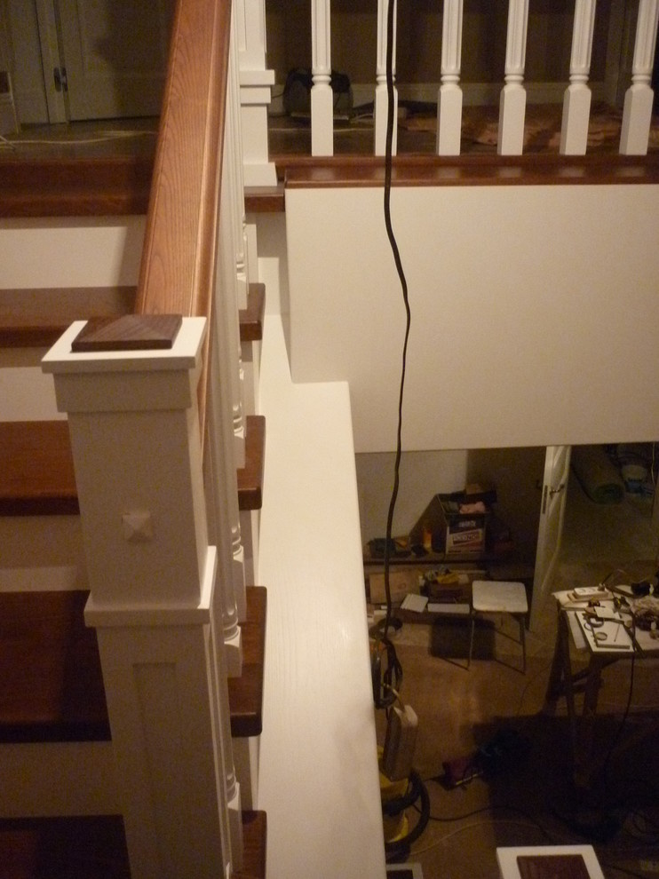 Лестница из Дуба, авторский проект