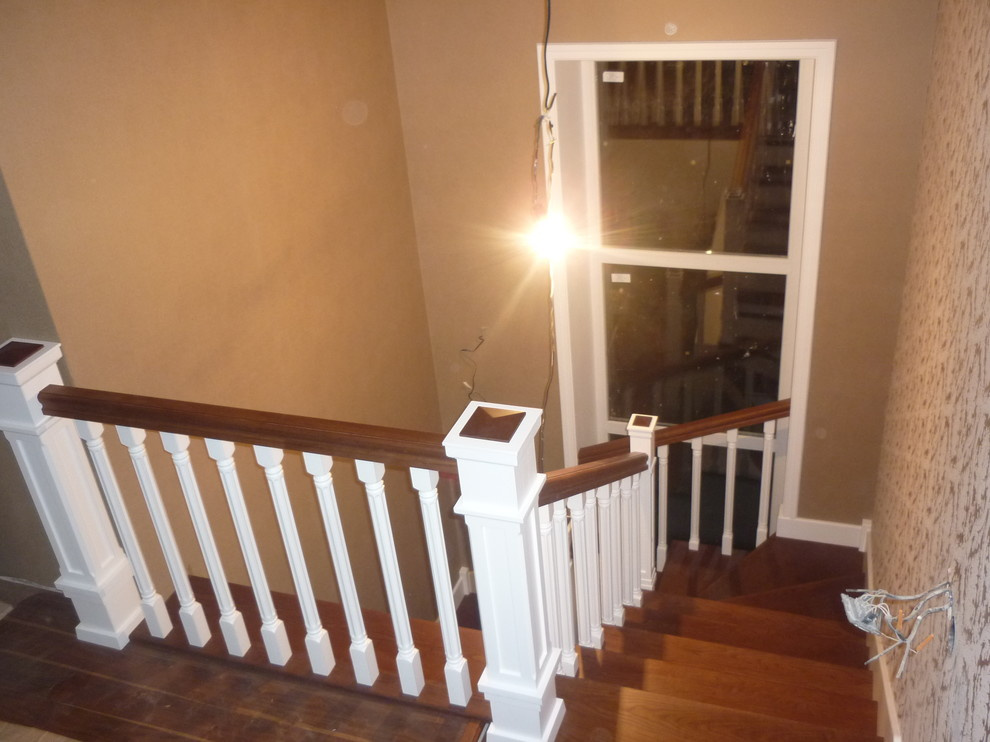 Лестница из Дуба, авторский проект