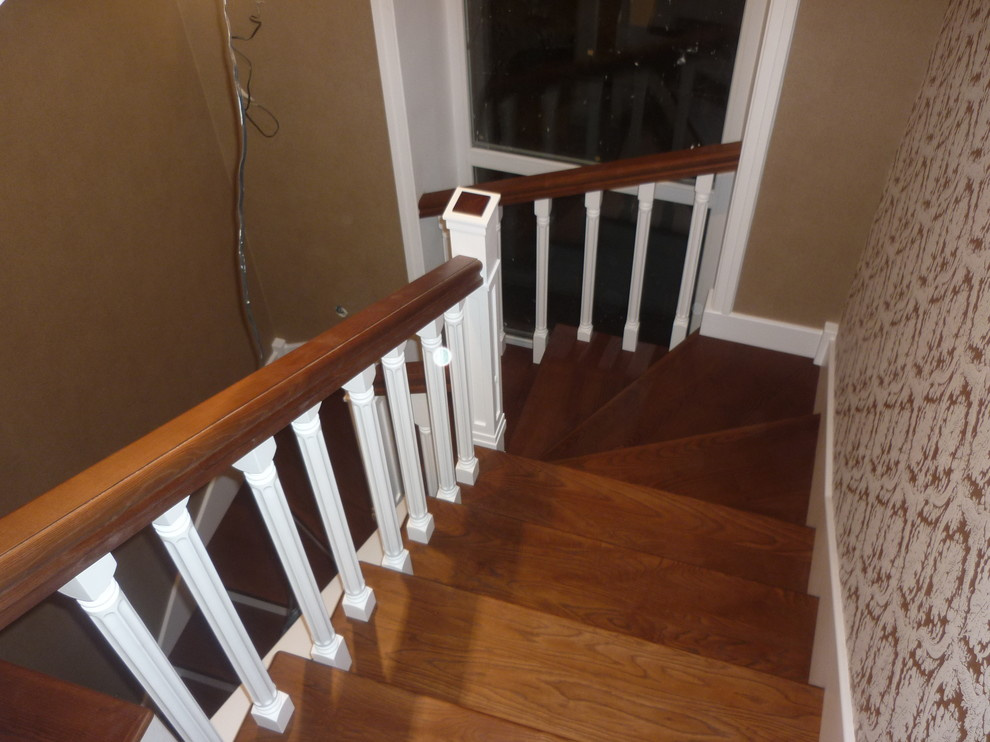 Лестница из Дуба, авторский проект