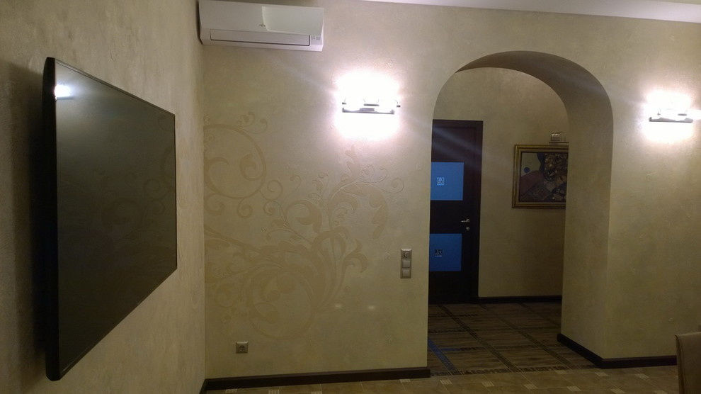 Обложка проекта: Частный интерьер. (трафаретные работы)