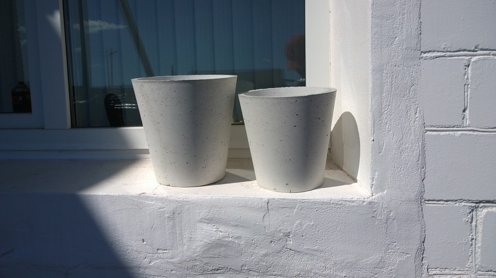 Кашпо из бетона
