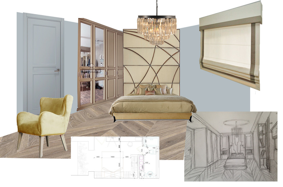 Эскизный проект квартиры в г. Мытищи