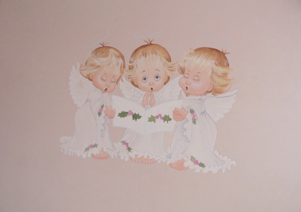 Художественная роспись в интерьере