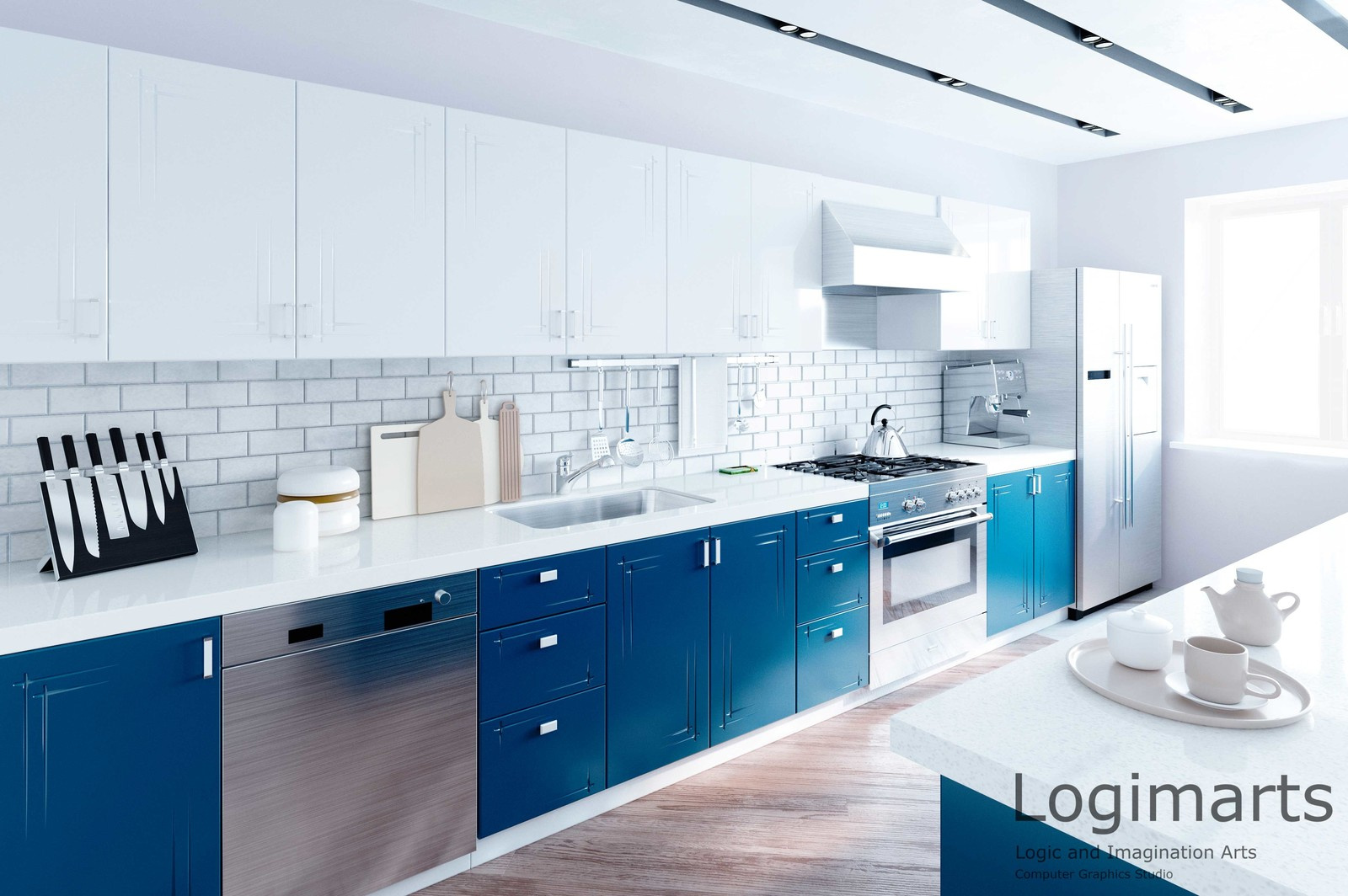 Kitchen catalogue of furniture manufacturer