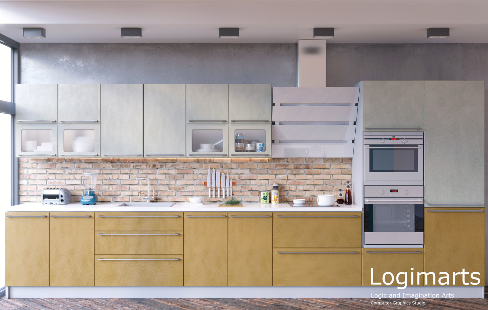 Kitchen catalogue of furniture manufacturer