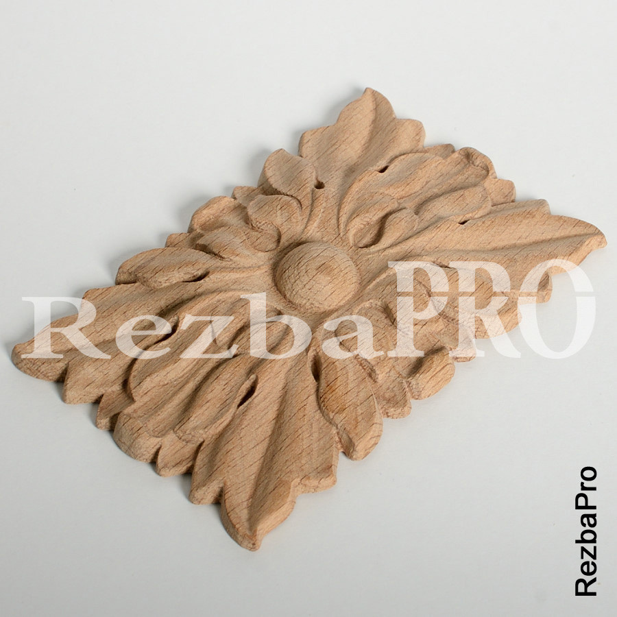 Резная розетка R-RZ-0166