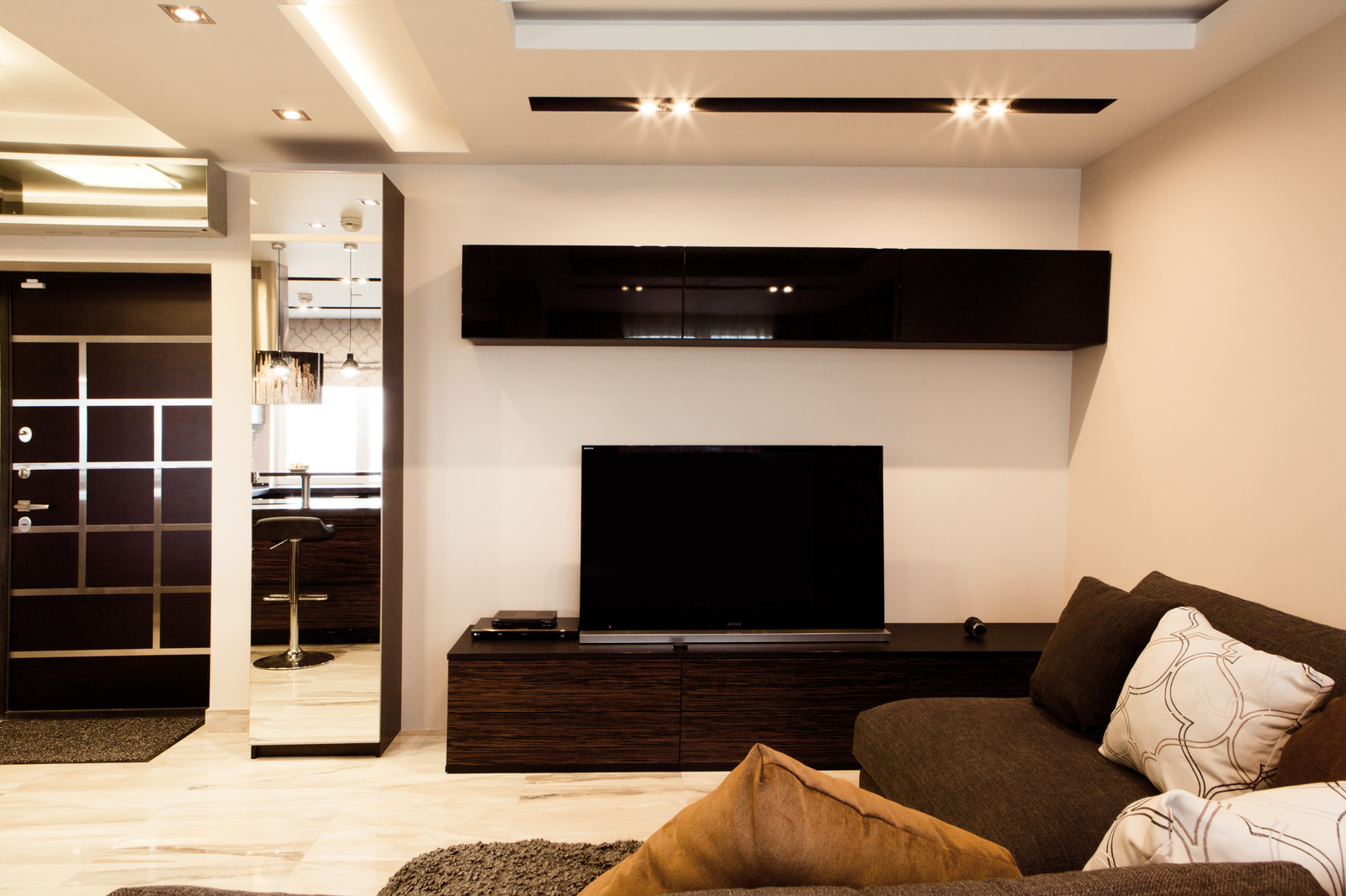 Однажды в Нью-Йорке: гостиная