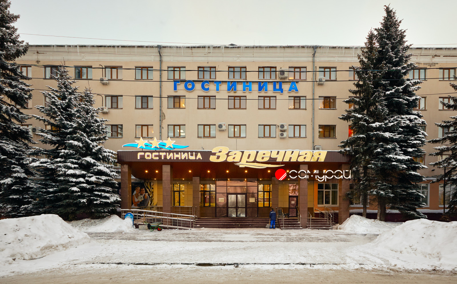 Гостиница "Заречная" в Нижнем Новгороде. Фотосъемка отеля