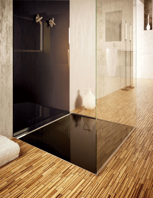 квадратный поддон