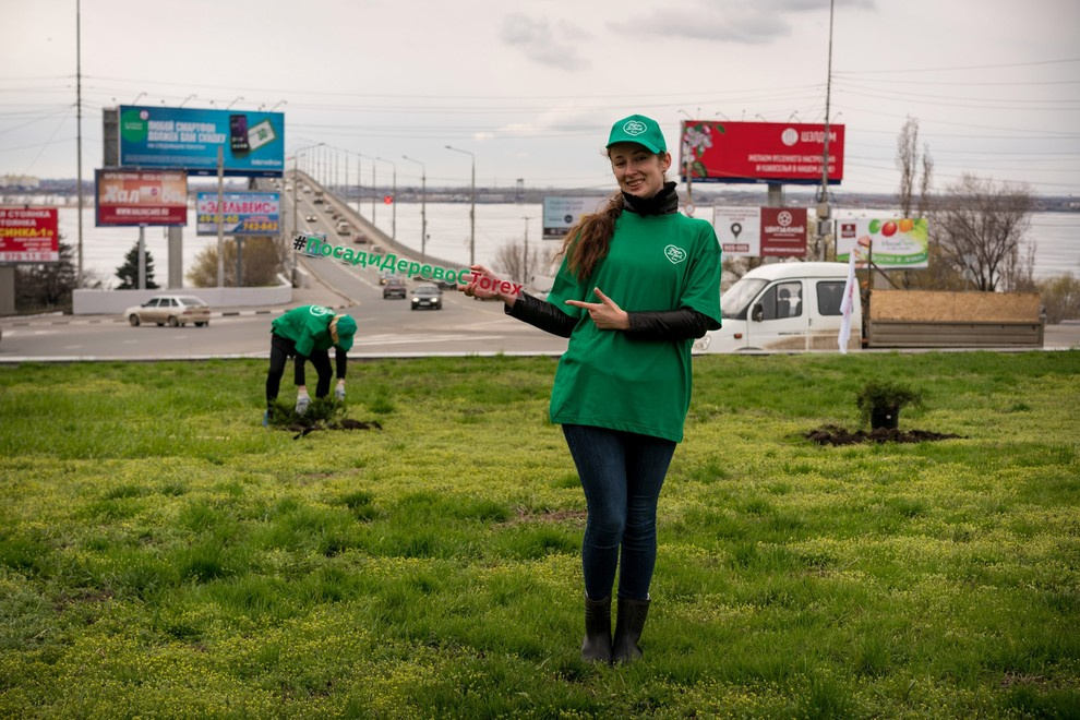 Акция "Посади дерево с Torex"