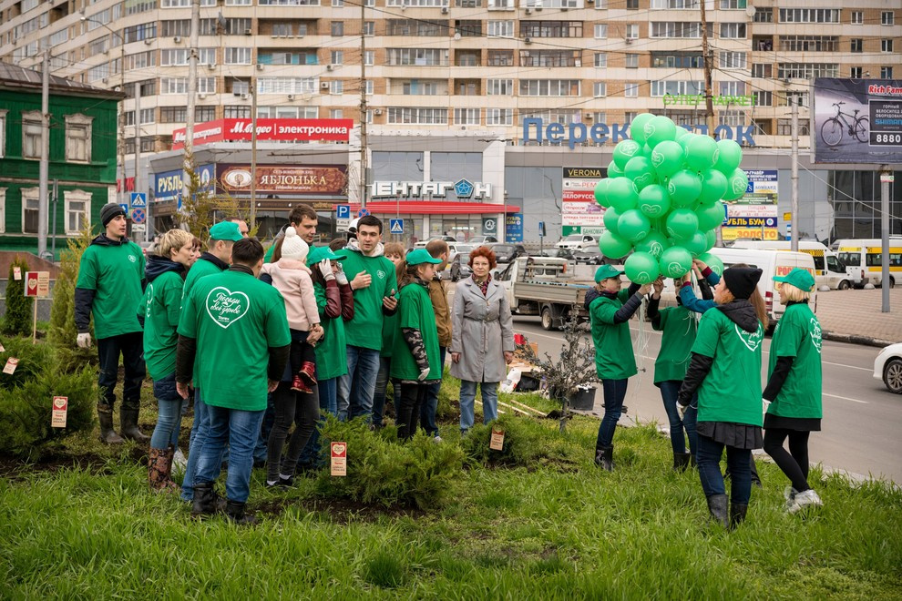 Акция "Посади дерево с Torex"
