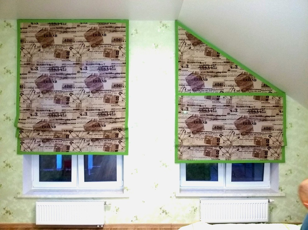 Шторы в загородном доме