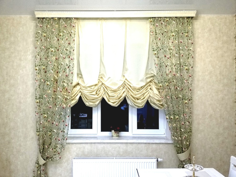 Шторы в загородном доме