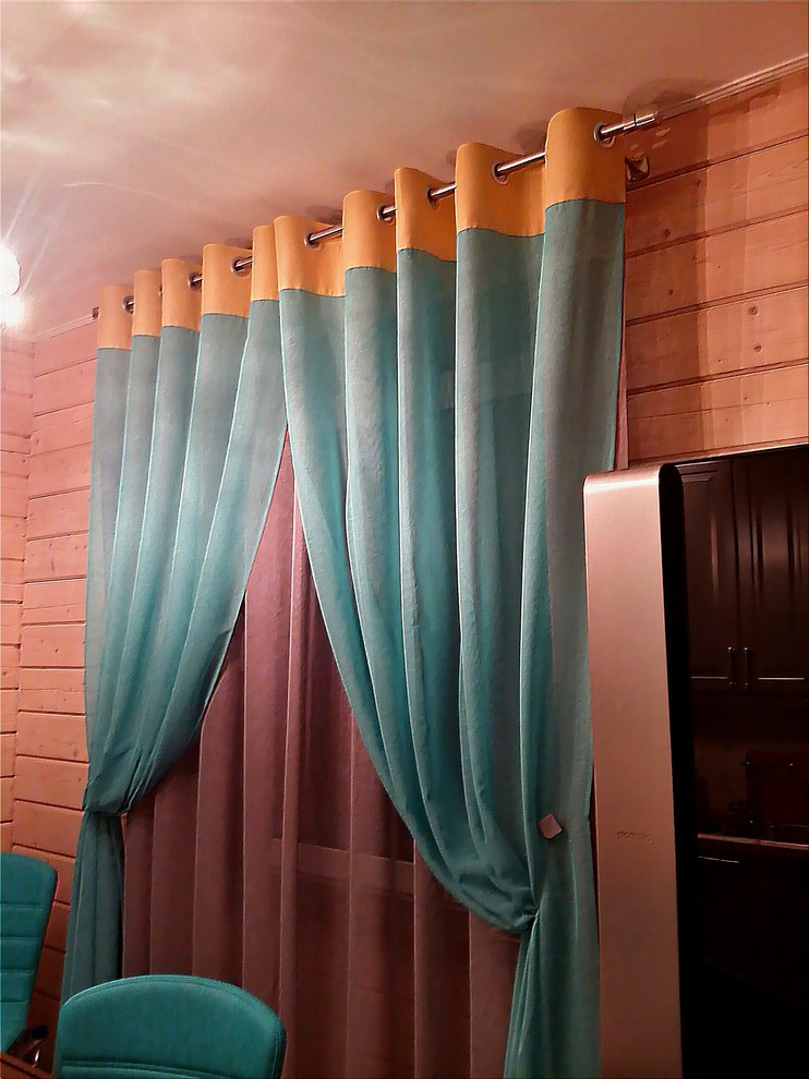 Шторы в загородном доме