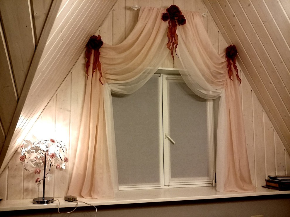 Шторы в загородном доме