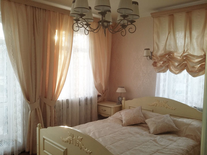 Шторы в загородном доме