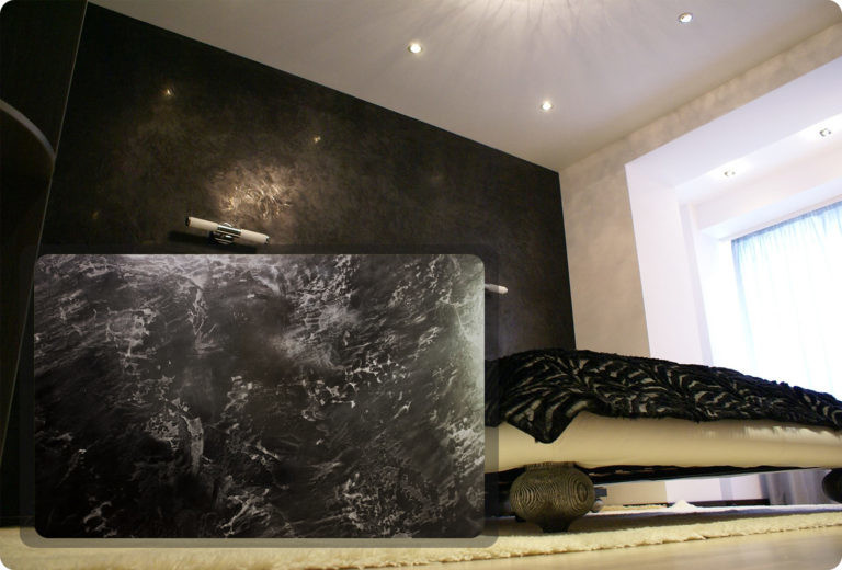 Венецианская штукатурка в интерьере!