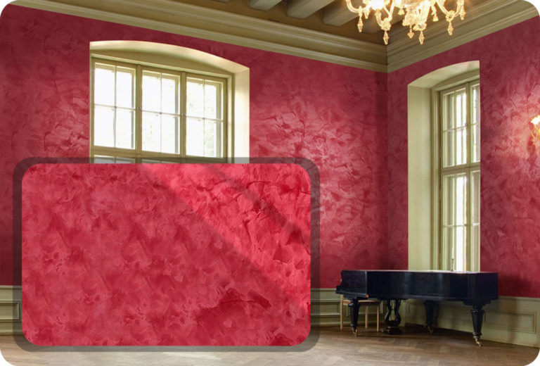 Венецианская штукатурка в интерьере!