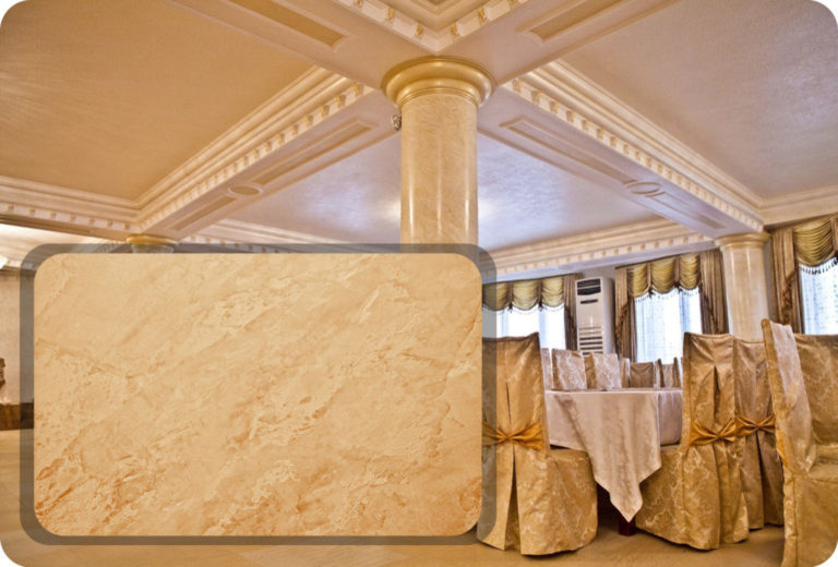 Венецианская штукатурка в интерьере!