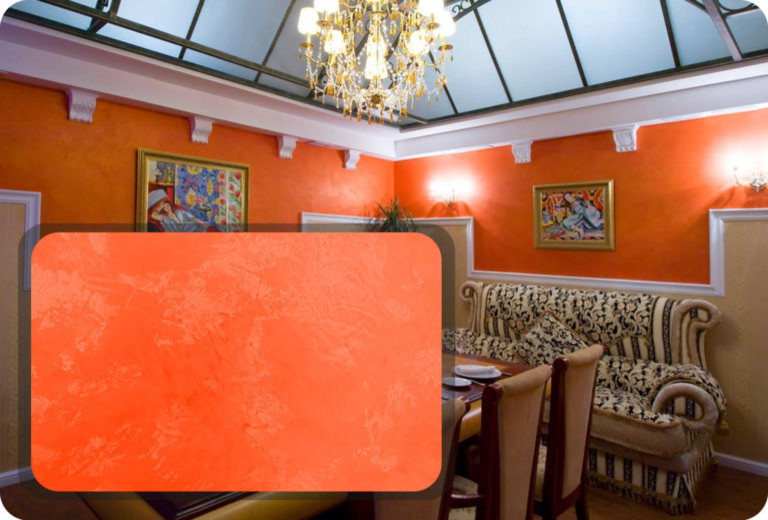 Венецианская штукатурка в интерьере!