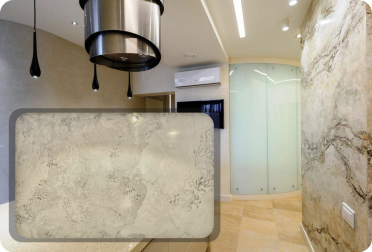 Венецианская штукатурка в интерьере!