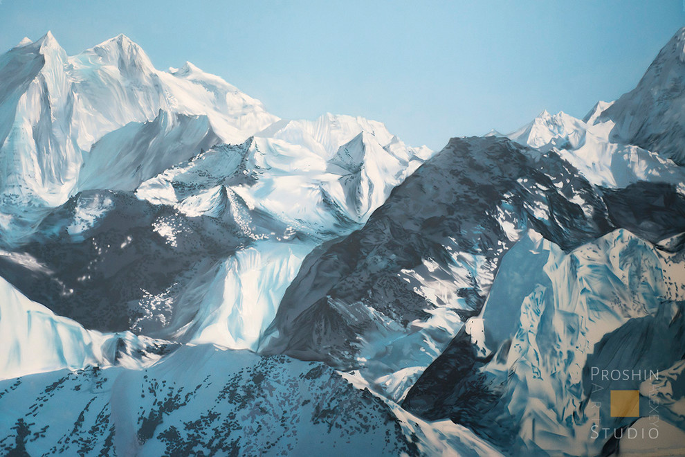 Роспись стены в детской комнате мальчика