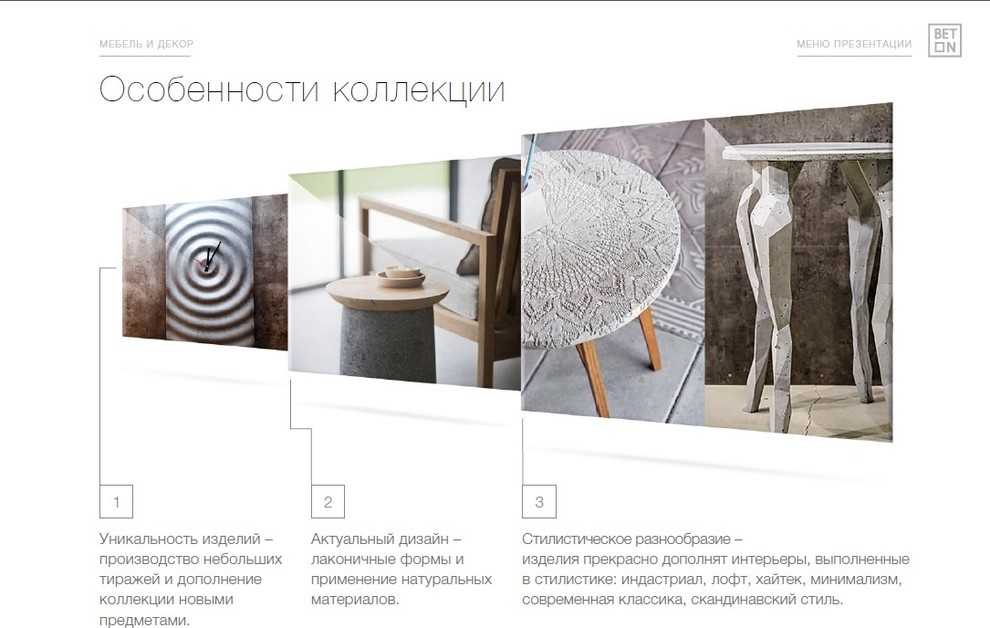 Декоративные панели из стеклофибробетона в интерьере и экстерьере