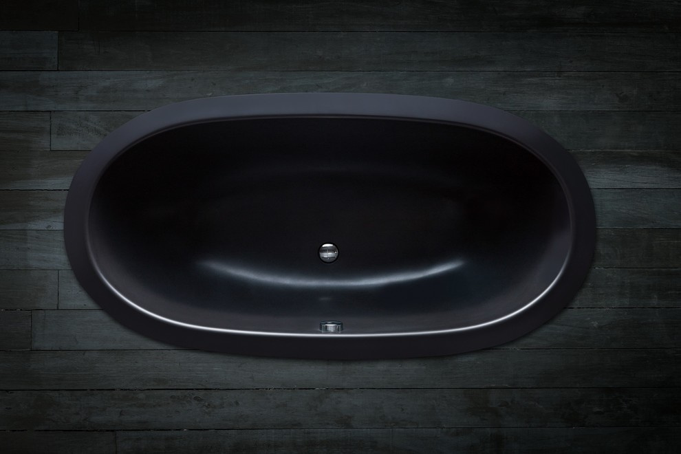 Karolina Черная Каменная Ванна от Viva Lusso