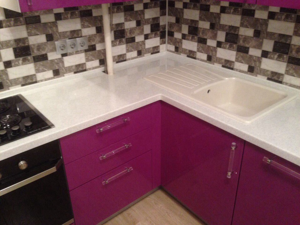 Обложка проекта: Столешница из искусственного камня