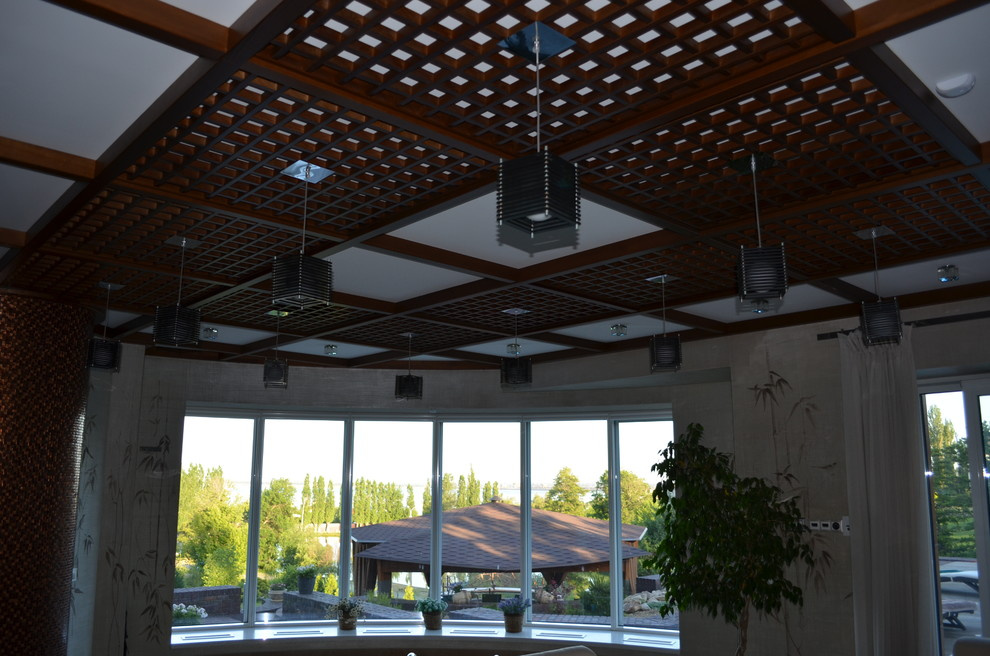 Оформление загородного дома