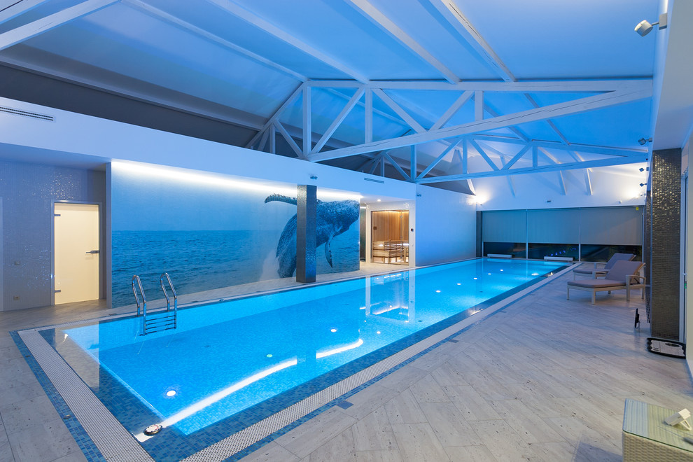 SPA-зона с зоной отдыха в частном доме