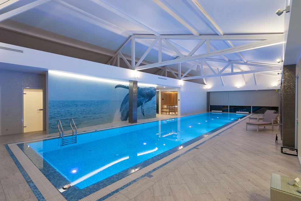 SPA-зона с зоной отдыха в частном доме