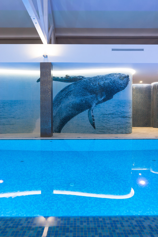 SPA-зона с зоной отдыха в частном доме