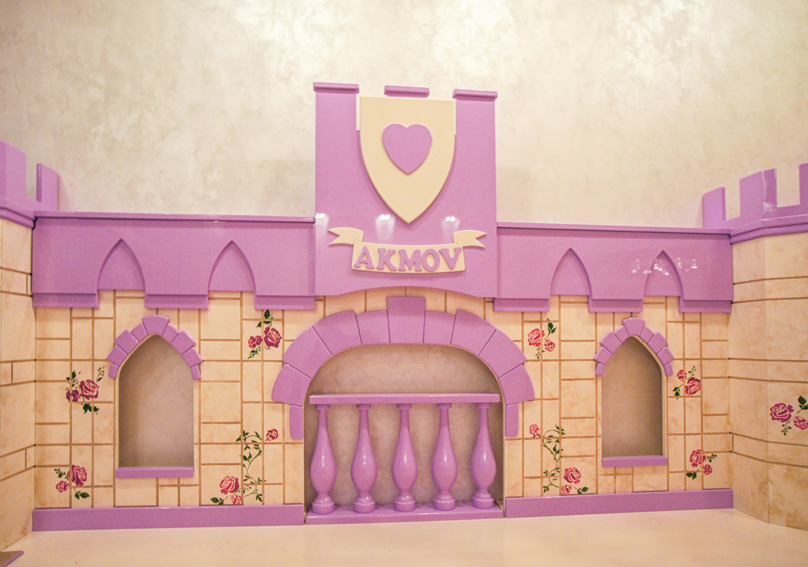 Розовый замок