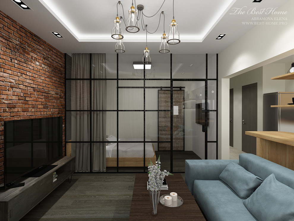 Студия в стиле лофт в Москве