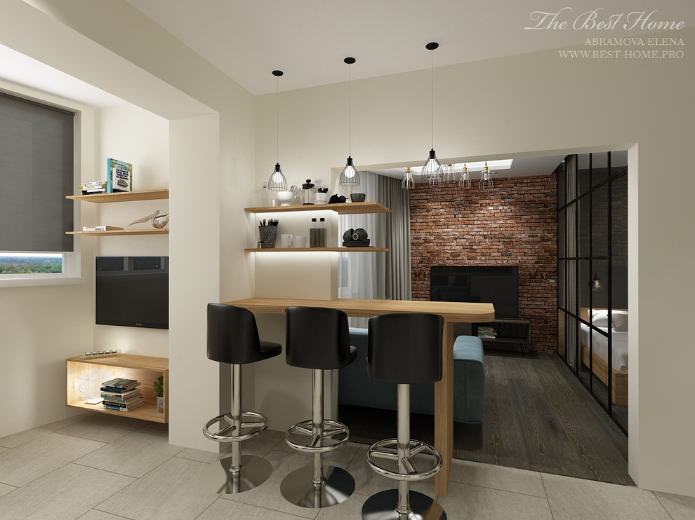 Студия в стиле лофт в Москве