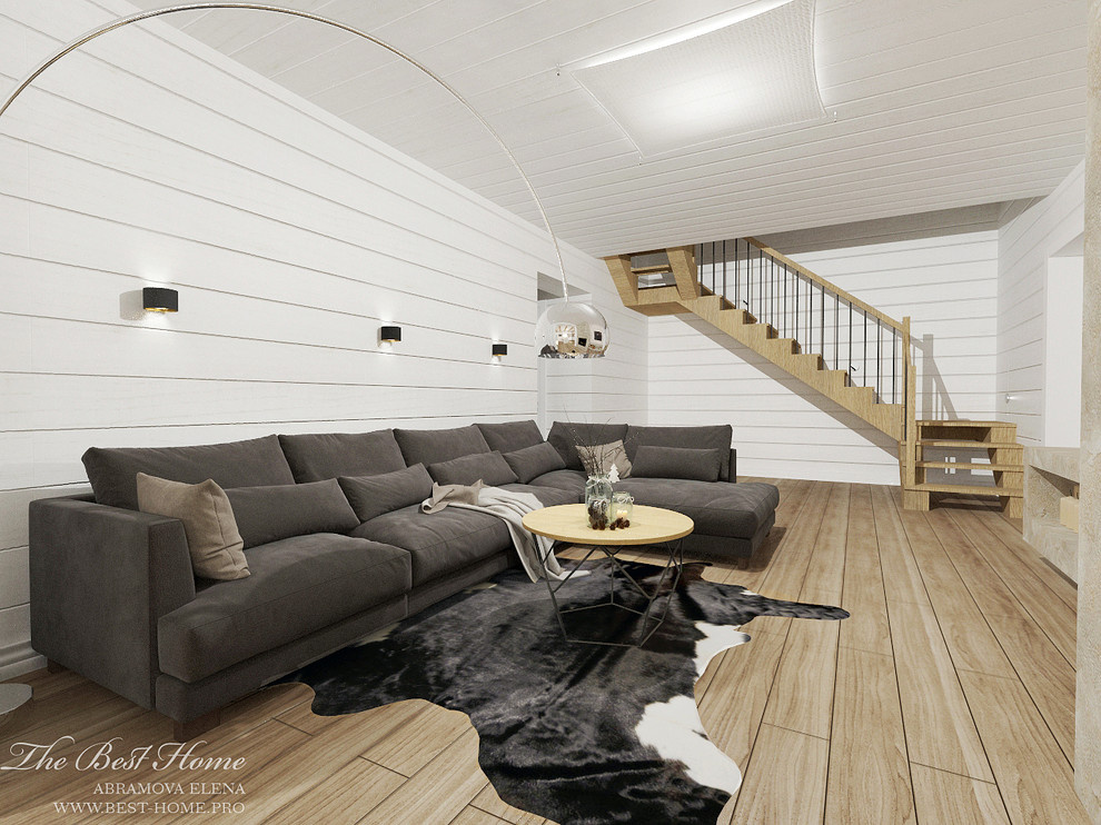 Дизайн интерьера коттеджа в пос.Нагорное