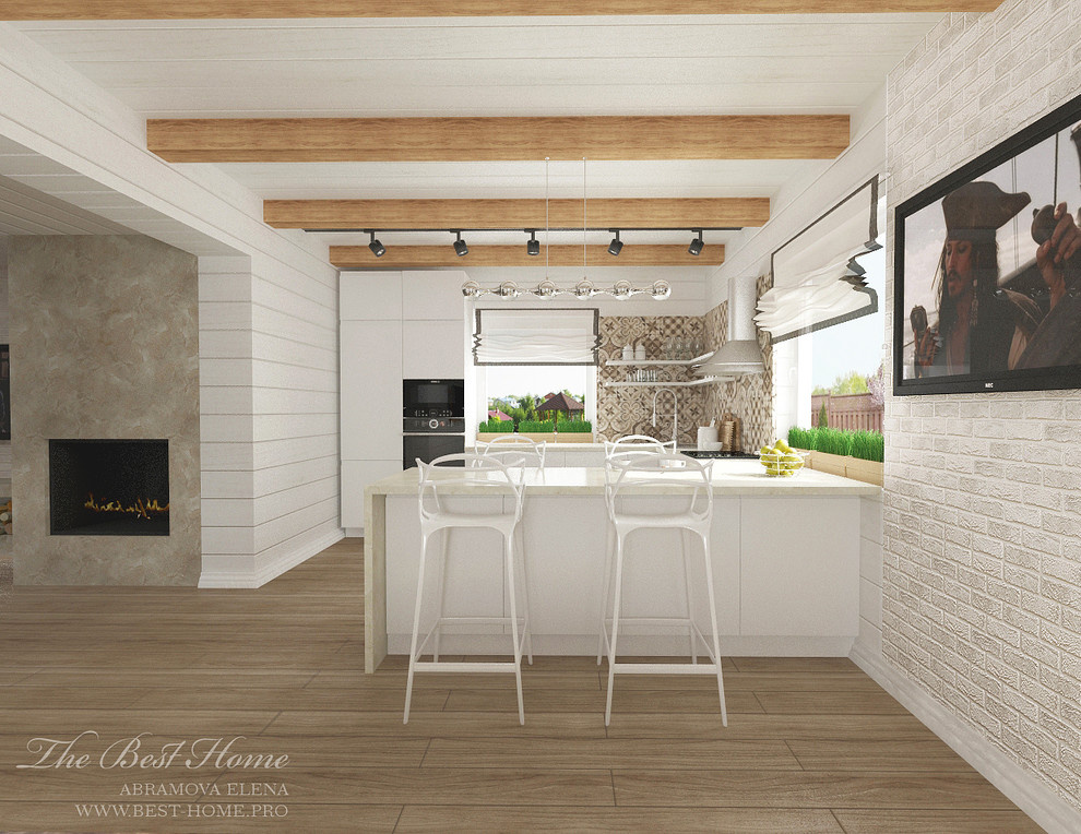 Дизайн интерьера коттеджа в пос.Нагорное