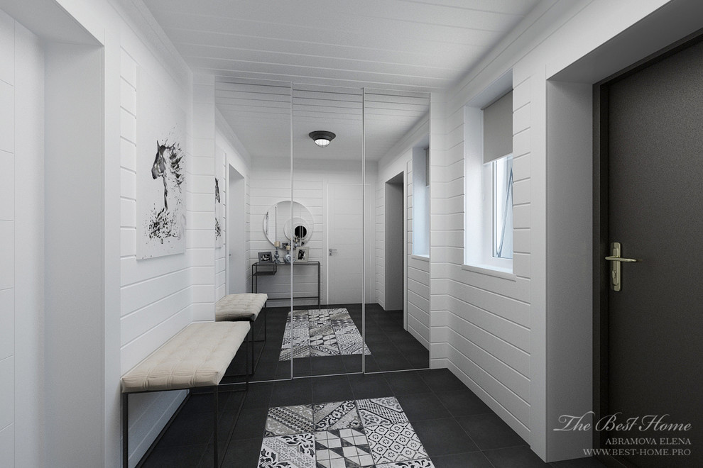 Дизайн интерьера коттеджа в пос.Нагорное