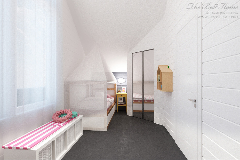 Дизайн интерьера коттеджа в пос.Нагорное