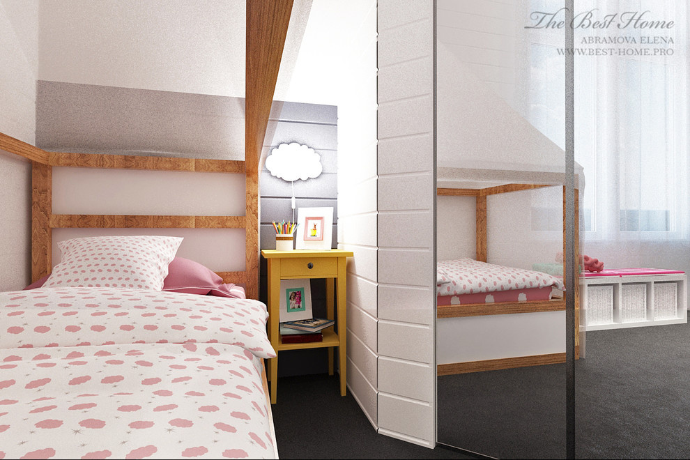 Дизайн интерьера коттеджа в пос.Нагорное