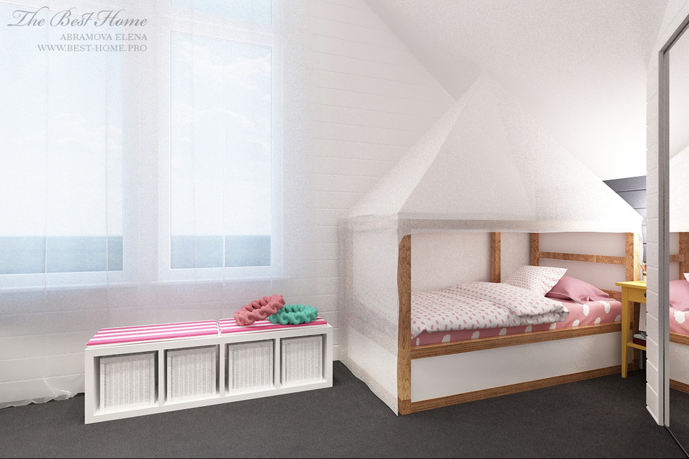 Дизайн интерьера коттеджа в пос.Нагорное