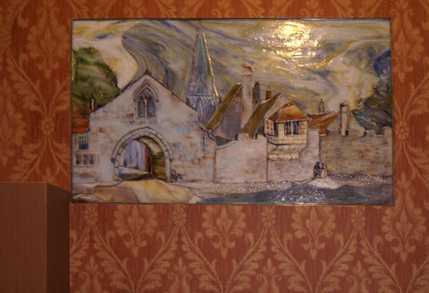 Витражная живопись.