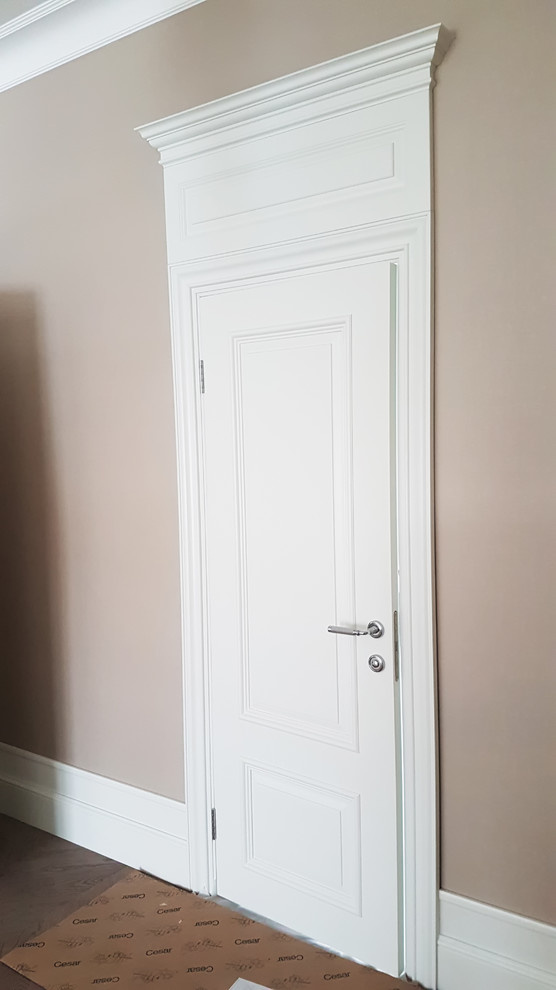 Обложка проекта: Авторские двери и перегородки с фрамугой