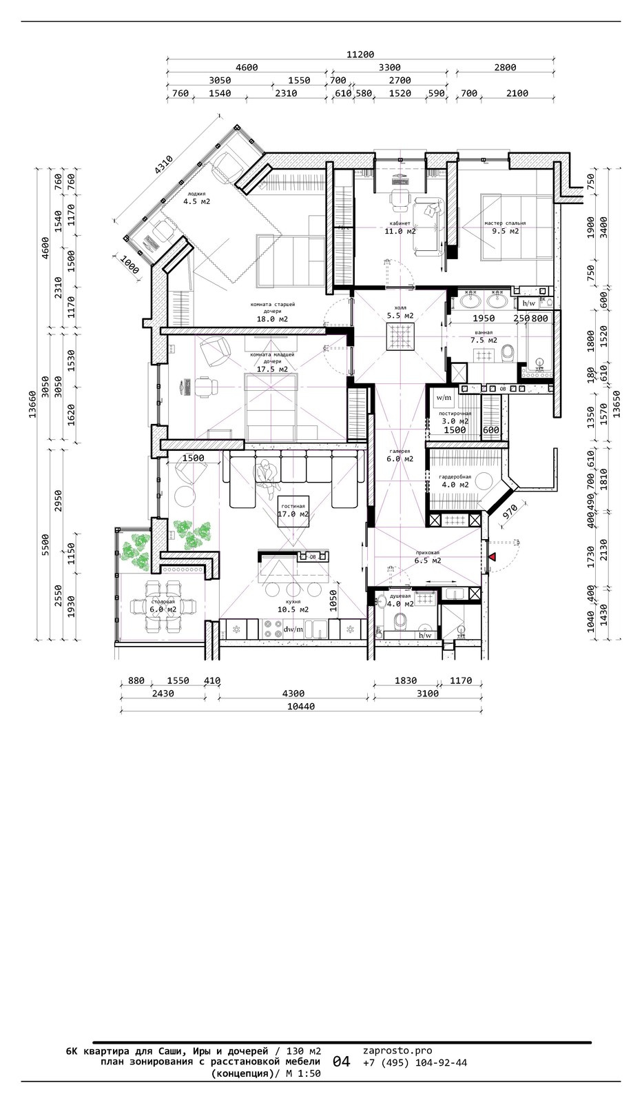 Квартира для байкера с семьей г.Владивосток | Контемпорари