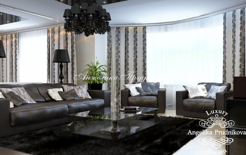 Интерьер гостиной в стиле Ар Деко - MADISON PARK