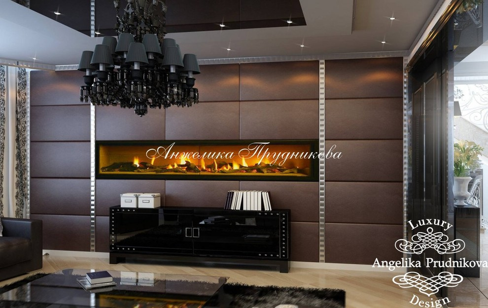 Интерьер гостиной в стиле Ар Деко - MADISON PARK
