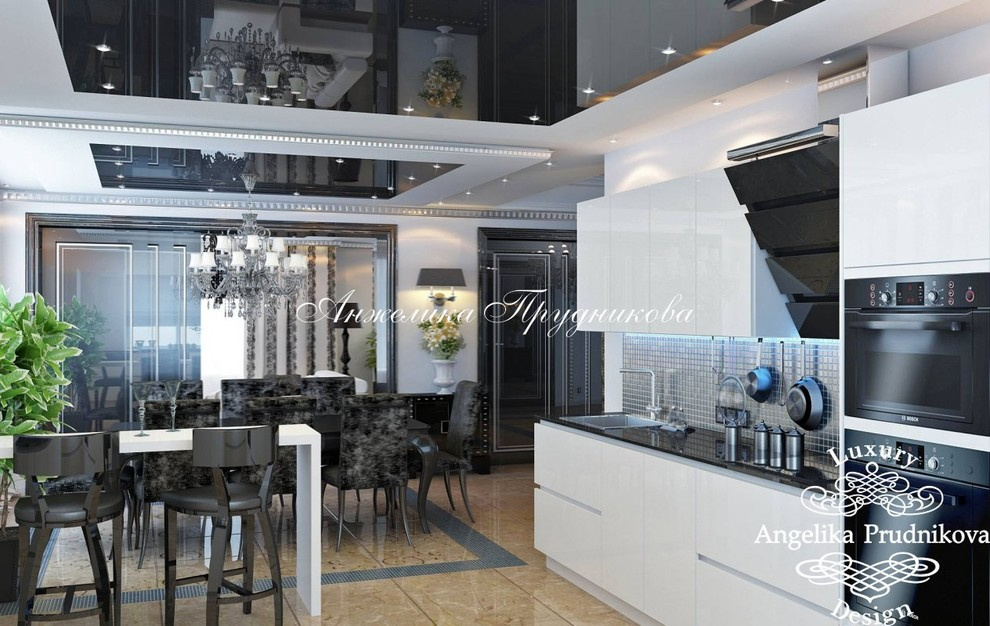 Интерьер гостиной в стиле Ар Деко - MADISON PARK